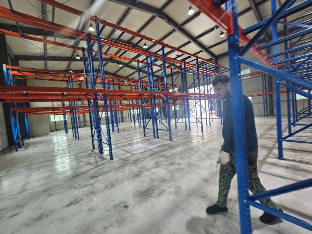 현장 설치 진행